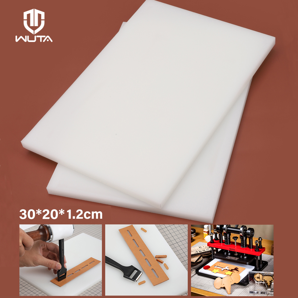 Cutting Board Foam - WUTA 1pc 革パンチングボード PVC ホワイトカッティングマットスタンピングゴムパンチパッドマレット打撃テーブル DIY