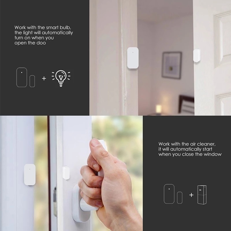 オリジナル Aqara ドア窓センサー ZigBee ワイヤ - Xiaomi Hub Mijia Hub のレビューと価格