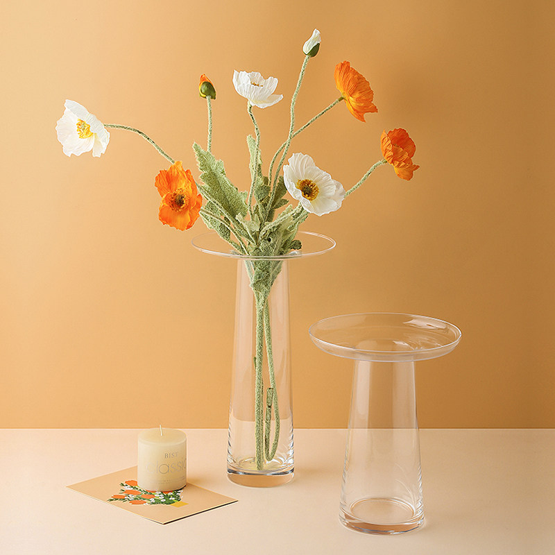 LIVETAI 透明T字型水耕栽培ガラス花瓶。家庭用、リビン - Propagation Station Vase のレビューと価格