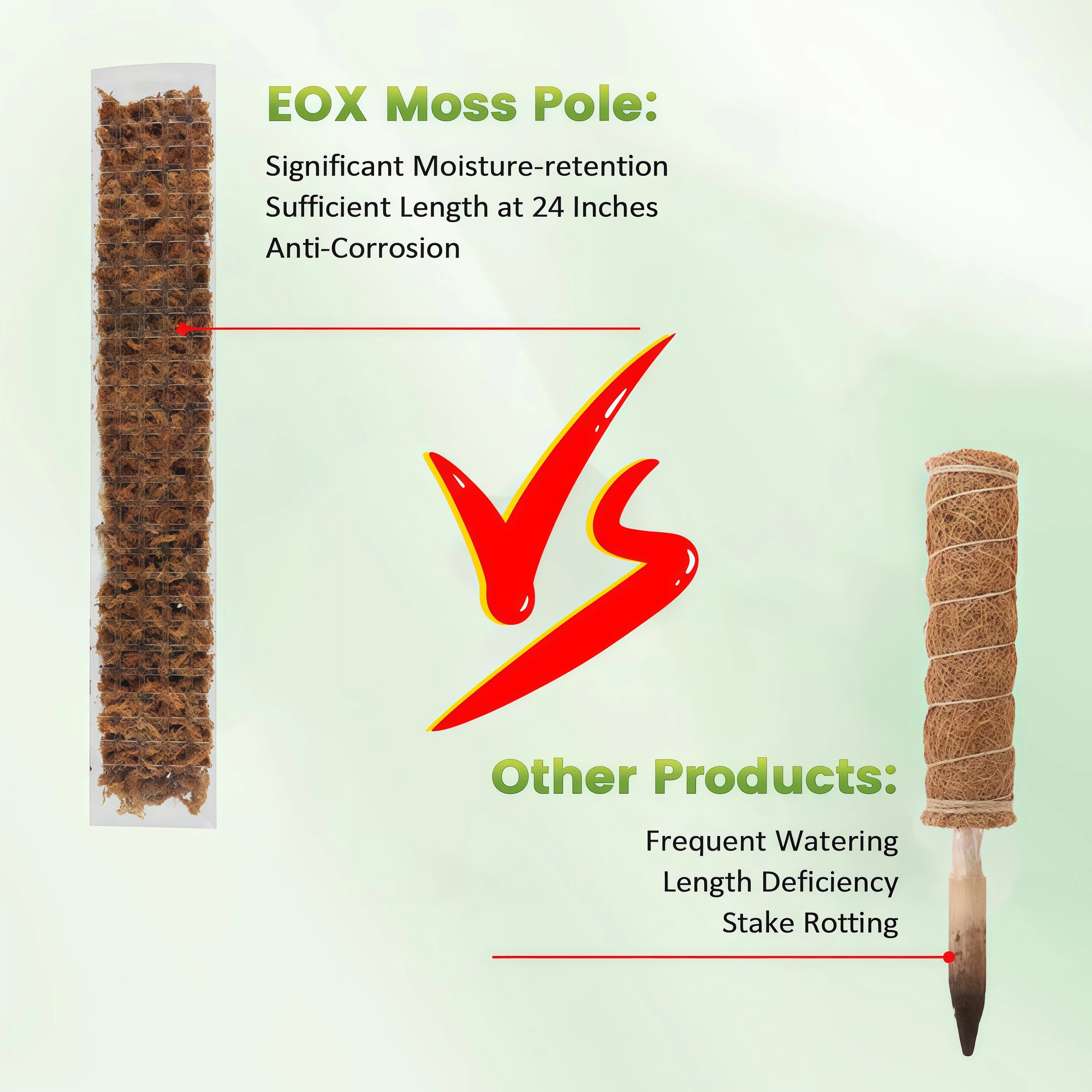 植物の成長を促すためのモスポール、ガーデン用支柱、プラスチッ - Sphagnum Moss Dry のレビューと価格